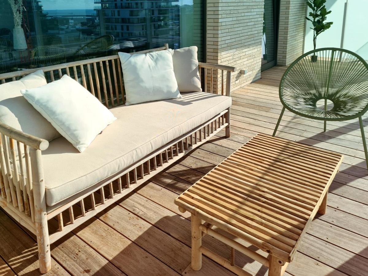 Central Park Tower Sea View Residence With Pool And Gym Ostende Exteriér fotografie