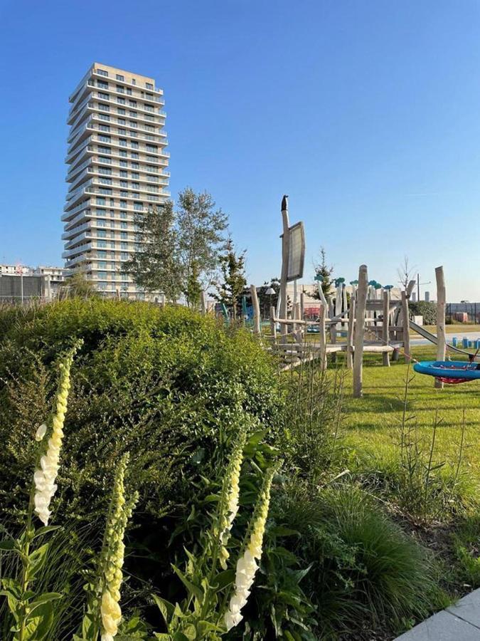 Central Park Tower Sea View Residence With Pool And Gym Ostende Exteriér fotografie